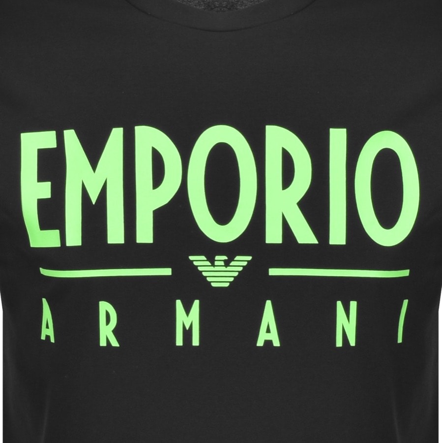 Alternative Image for ProductEmporio Armani Crew Neck T Shirt Black3